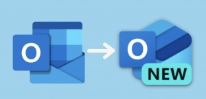Classic and New Outlook app icons