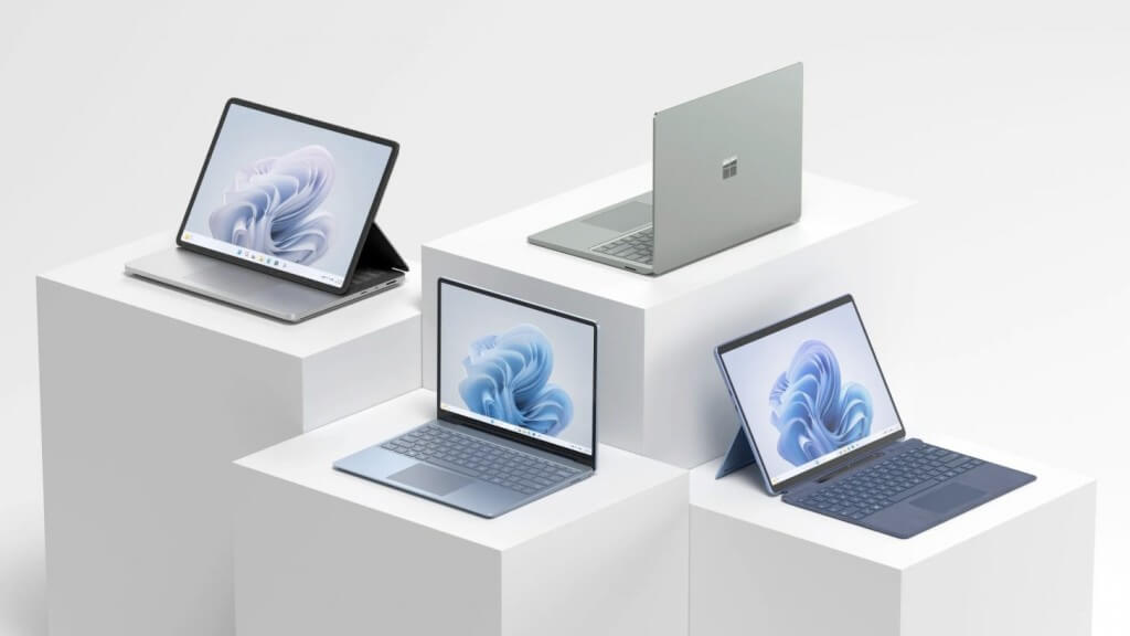 Surface Pro 10 and Surface Laptop 6