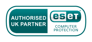 ESET Authorised UK Partner badge